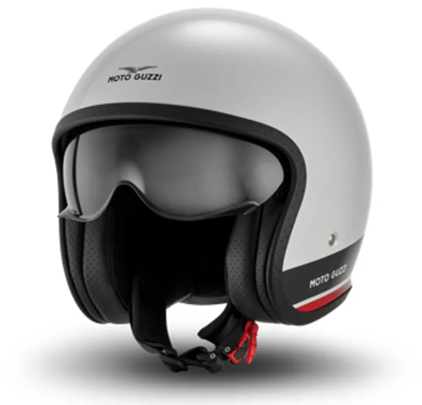 MOTO GUZZI Otevřená přilba Contrail 22.06 - bílá 2026 - Velikosti XL Objednat Nyní