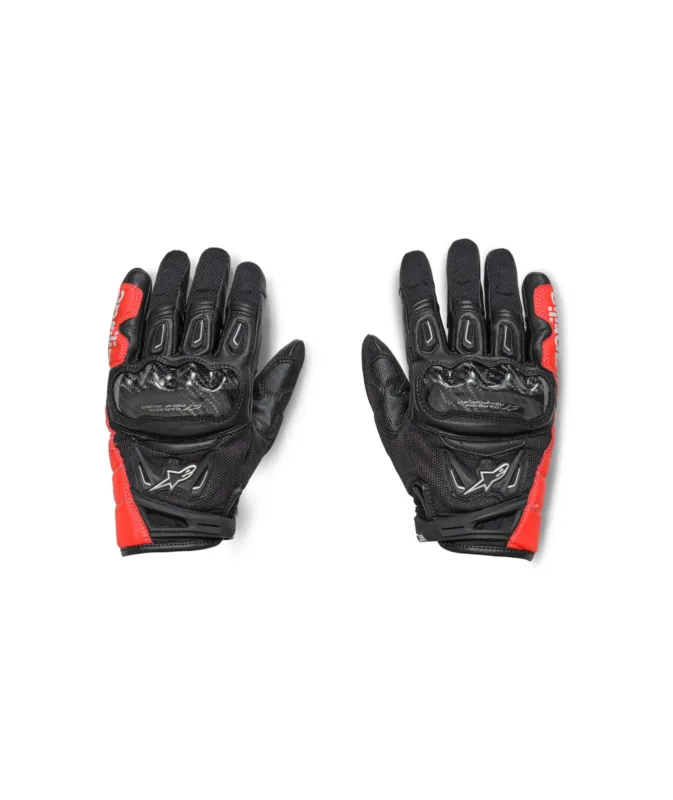 Sleva Kožené sportovní rukavice APRILIA TWISTIES - černá/červená - Velikosti S