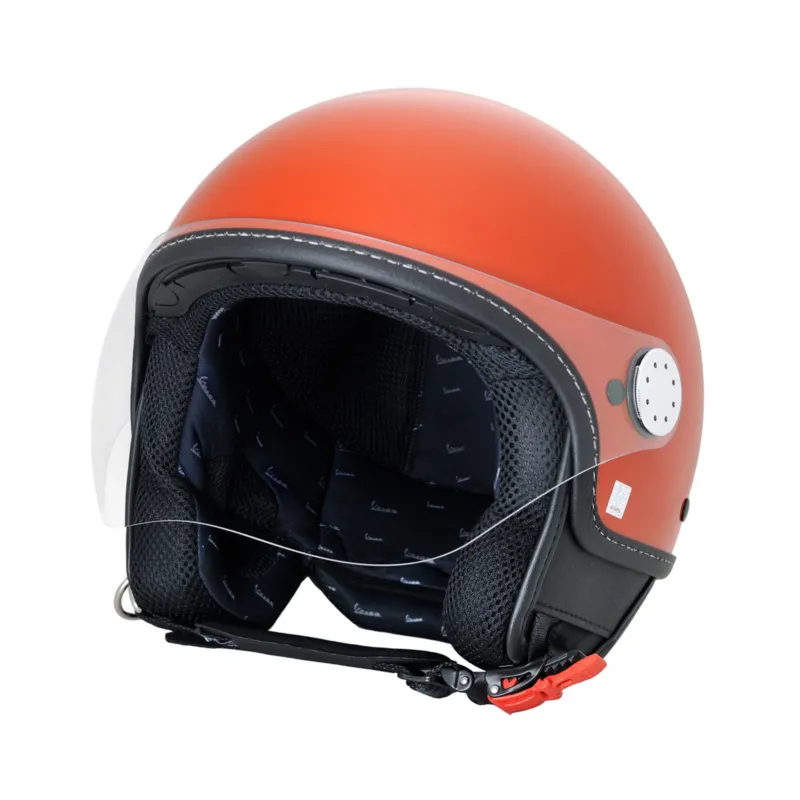 Helma Vespa VISOR 4.0 ECE 22.06 - oranžová lesklá - Velikosti S Bezpečná Platba