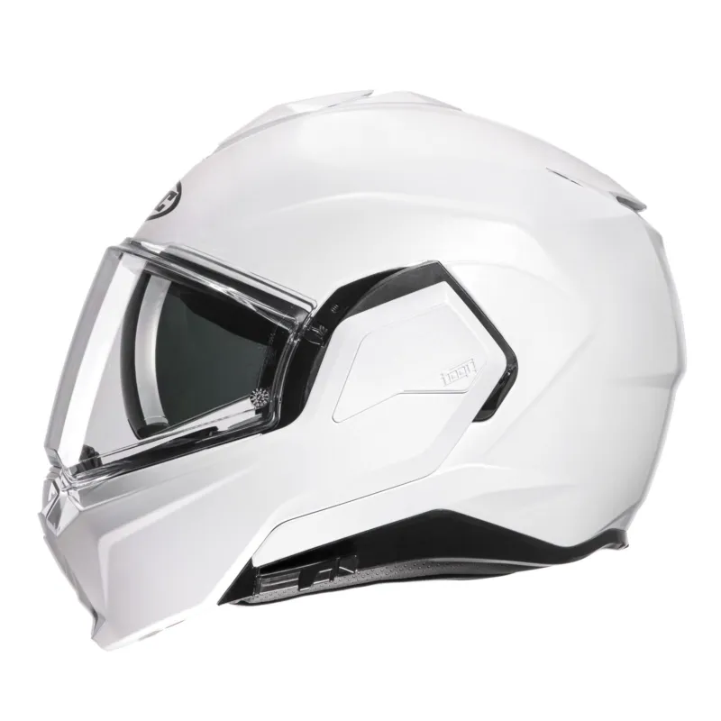 Autentický HJC přilba I100 Solid pearl white - Velikosti S