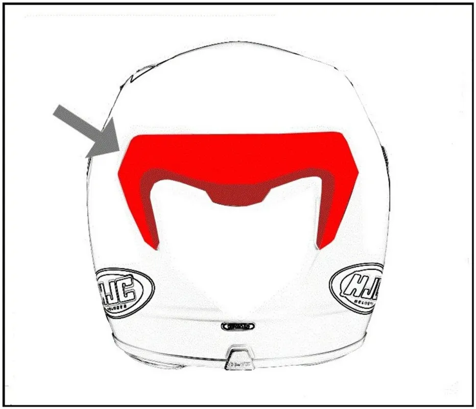 Speciální Cena HJC ventilace RPHA 11 Zadní Military white sand - HJC ventilace RPHA 11 Zadní Military white sand
