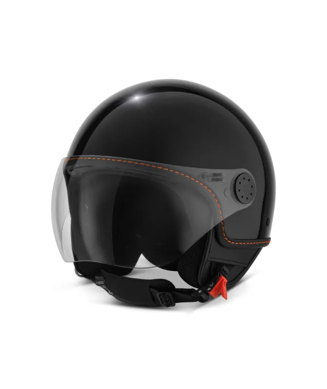 Helma Vespa VISOR 4.0 ECE 22.06 - černá lesklá - Velikosti XL Finální Výprodej