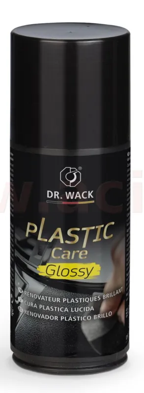 Víkendová Akce Detailer pro lesklý povrch bez mastného vzhledu pro interiér vozu DR. WACK PLASTIC CARE GLOSSY obsah balení 250 ml