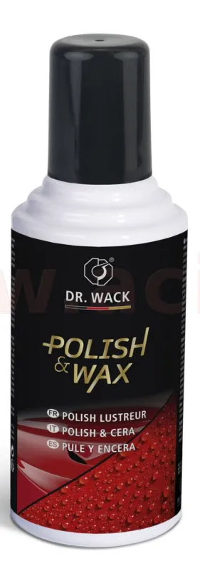 Nakupujte Hned Krémová leštěnka a vosk 2V1 DR. WACK POLISH & WAX obsah balení 500 ml