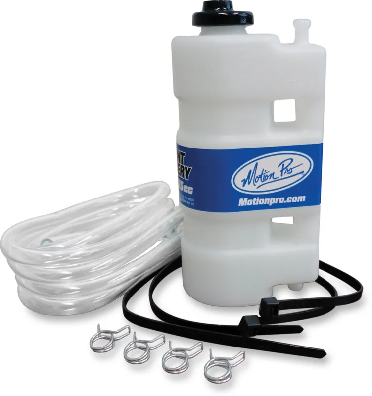 Nová Kolekce Záchytná láhev / odkapávací nádoba na chladící kapalinu MOTION PRO COOLANT RECOVER objemu 275 cc