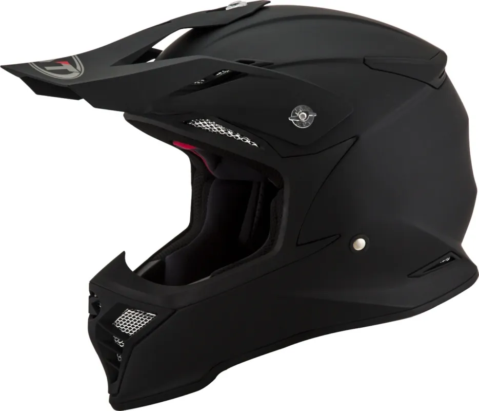 Ihned K Objednání KYT Skyhawk Plain Motokrosová helma Black Matt - XL (61/62)