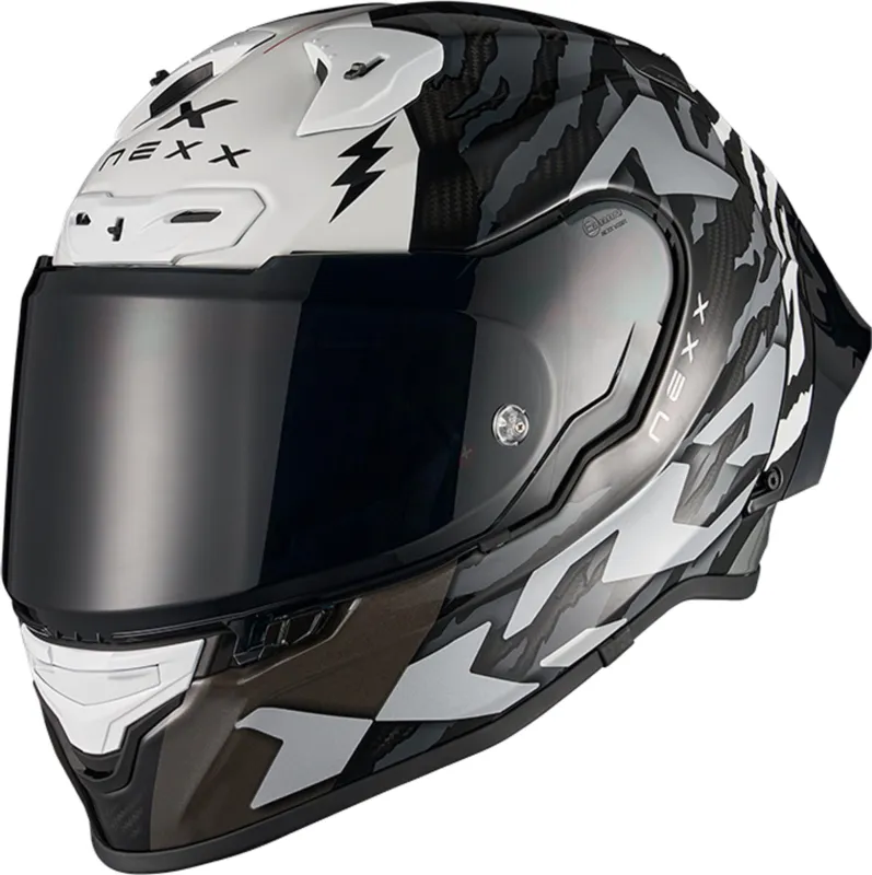 Nexx X.R3R Ziger Carbon Přilba Černá/šedá - XS (53/54) Cenová Bomba