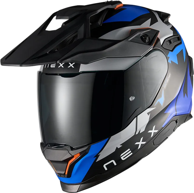 Nexx Y.TRAVL Primal Enduro helma černá/modrá - XXL (63/64) Super Cena