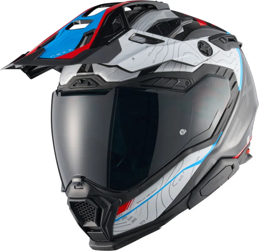 Nexx X.WED 3 Furka Carbon Motokrosová přilba červená/modrá - L (59/60) Koupit Online