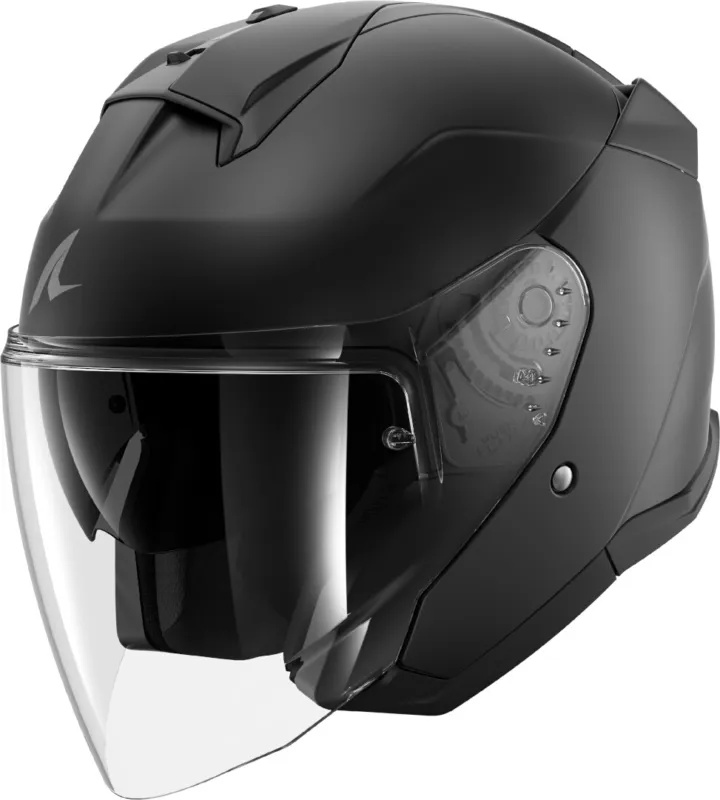 Časově Omezené Shark Skwal Jet Blank Trysková přilba Black Matt - XXL (63/64)