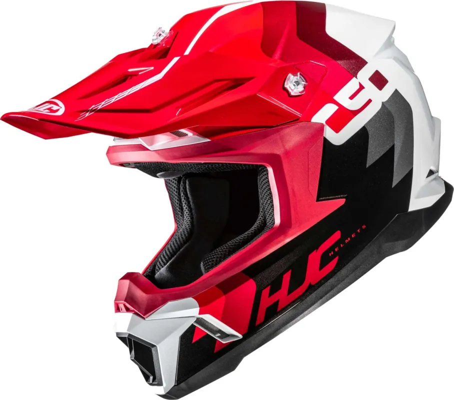 Poslední Šance HJC C50 Primal Motokrosová přilba červená/bílá/černá - S (55/56)