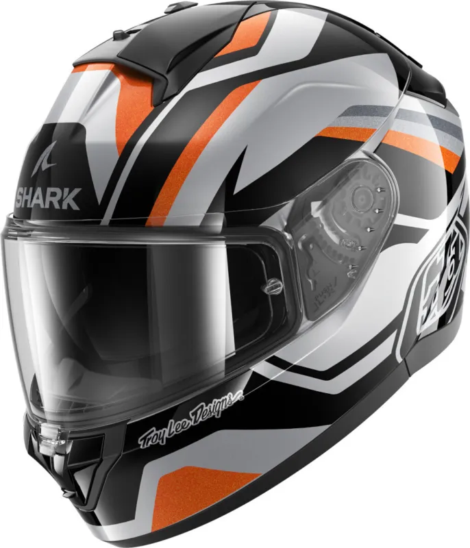 Shark Ridill 2 Apex Přilba stříbro/černé/oranžové - XS (53/54) Jen Po Omezenou Doba
