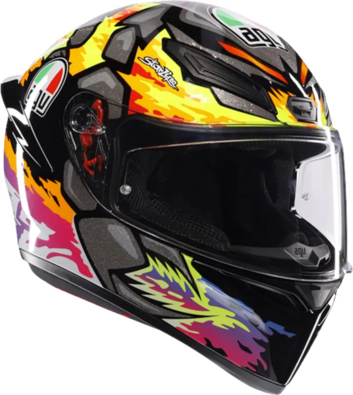 Ověřený AGV K-1 S Bezzecchi 2023 S26 Helma - XS (53/54)