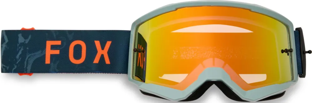 FOX Main Image Print Motokrosové brýle modrá/oranžová - FOX Main Image Print Motokrosové brýle modrá/oranžová ► koupit online na FC-Moto Cenově Výhodný