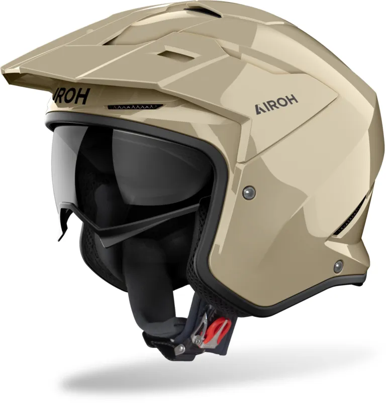 Airoh Kombakt Jet Helmet hnědá - XL (60) Akční Cena