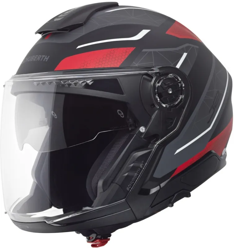Cenově Výhodný Schuberth J2 Sigma Trysková přilba Antracit/červená - XXL (63)
