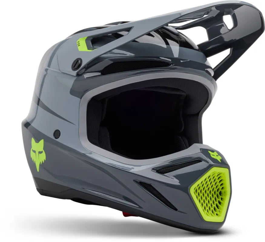 Nejlepší Volba FOX V3 Divider MIPS Motokrosová přilba šedá - XS (53/54)