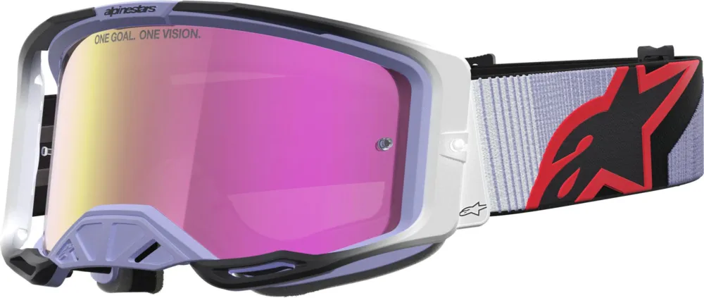 Alpinestars Vision 8 Maven Mirror Motokrosové brýle fialová/černá - Alpinestars Vision 8 Maven Mirror Motokrosové brýle fialová/černá ► koupit online na FC-Moto Akční Nabídka
