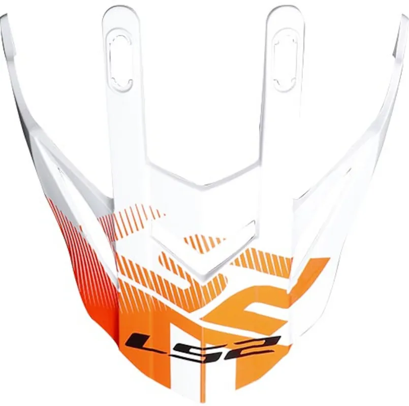 Výprodej LS2 MX436 Pioneer Helmový vrchol bílá/oranžová - LS2