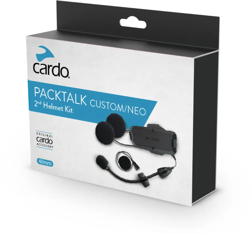 Cardo Packtalk Custom/Neo Druhá rozšiřující sada helmy - Cardo Cenová Bomba