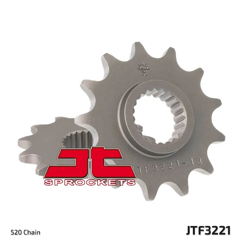 Autentický JT SPROCKETS Standardní ocelové řetězové kolo 3221 - 520 - JT SPROCKETS Standardní ocelové řetězové kolo 3221 - 520 ► koupit online na FC-Moto