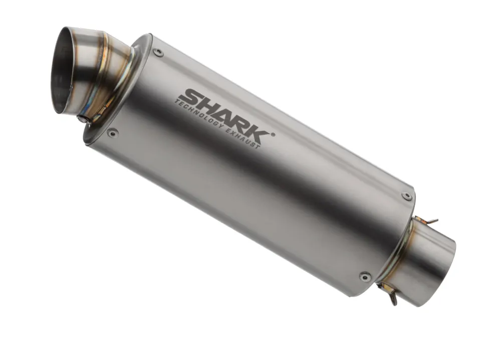 Top Prodej SHARK VÝFUK SRC 4 titan stříbrný - SHARK EXHAUST