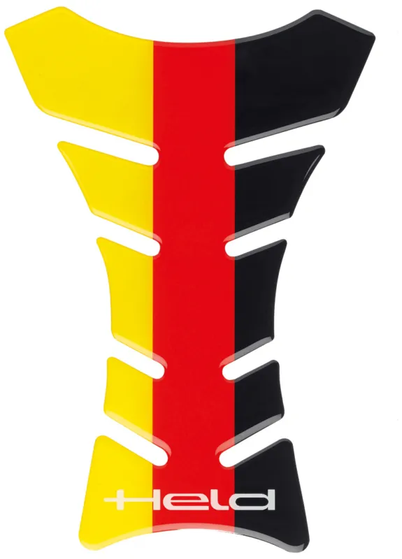 Akce Held Tank pad Černá/červená - Held