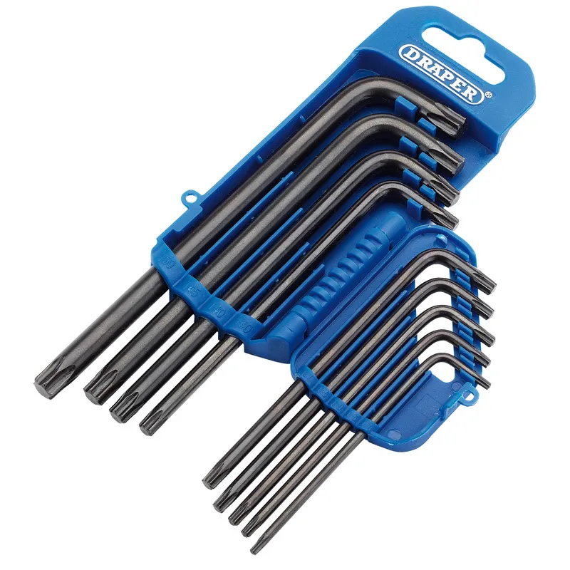 Draper Sada 9 dlouhých kláves Torx® - Draper Nízká Cena