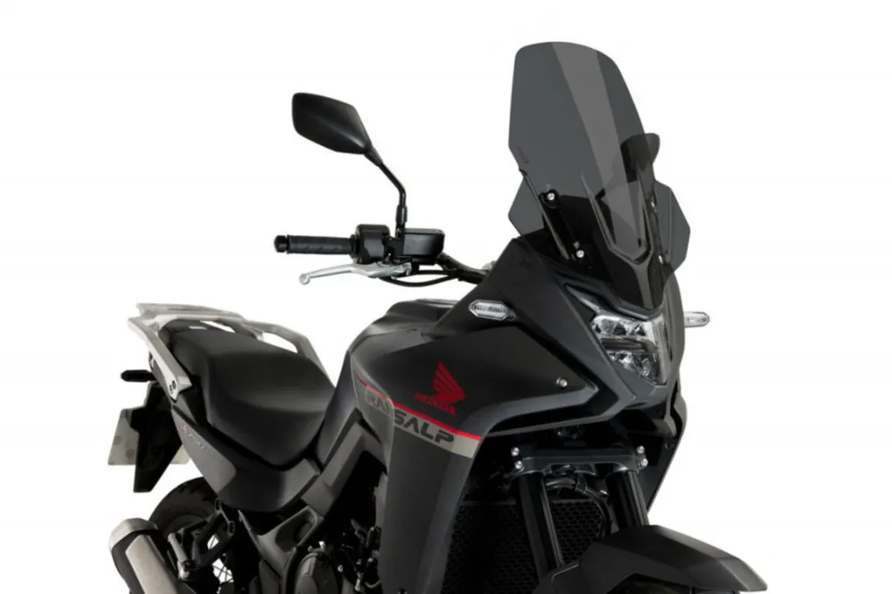 Značkový Plexi štít PUIG TOURING 21656F tmavá kouřová