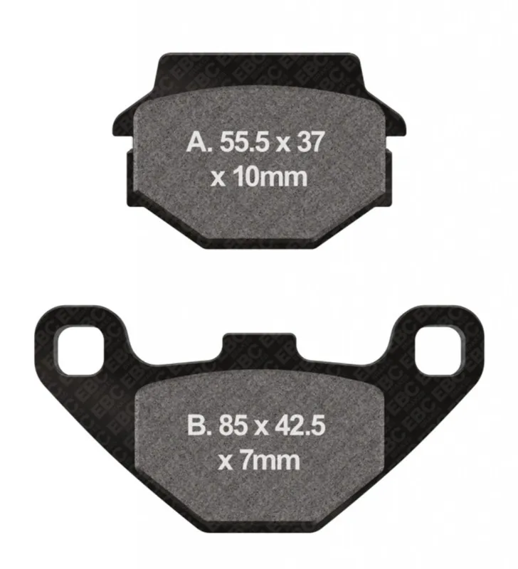 Brzdové destičky EBC FA067HH Akční Nabídka