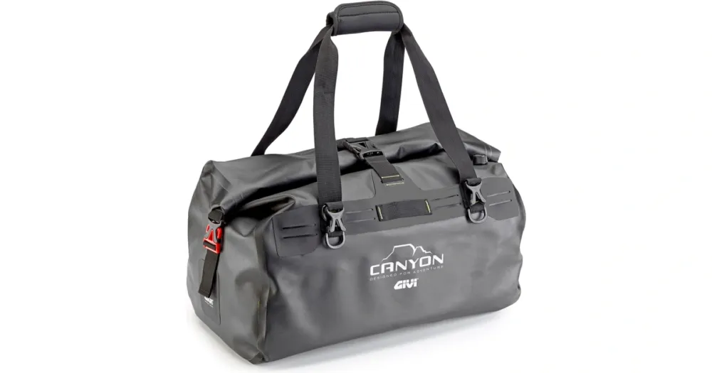 Tovární Cena GIVI GRT712B vodotěsná taška GIVI, černá, objem 40 l., rolovací uzávěr, řada GRAVEL-T