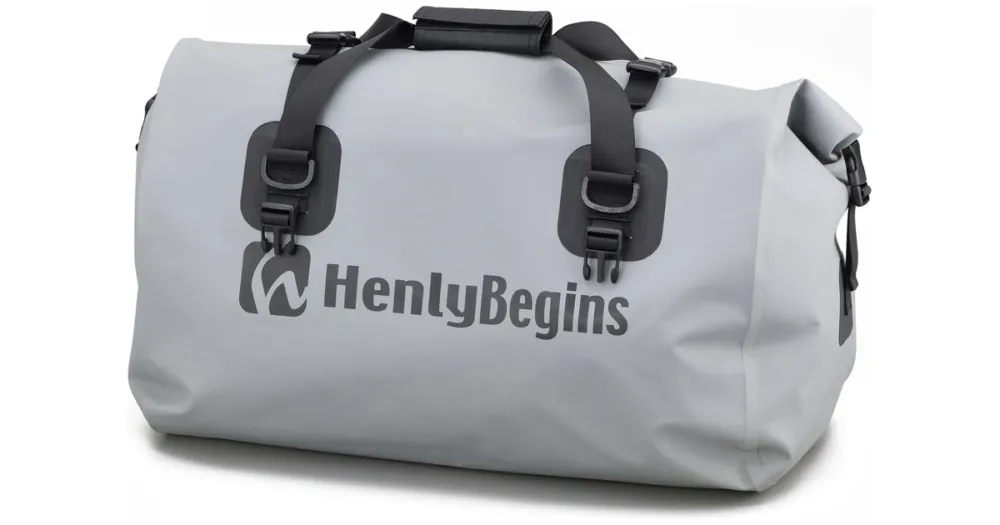 Vysoce Kvalitní Vodotěsná brašna na sedadlo spolujezdce, HenlyBegins (šedá, objem 60 l)