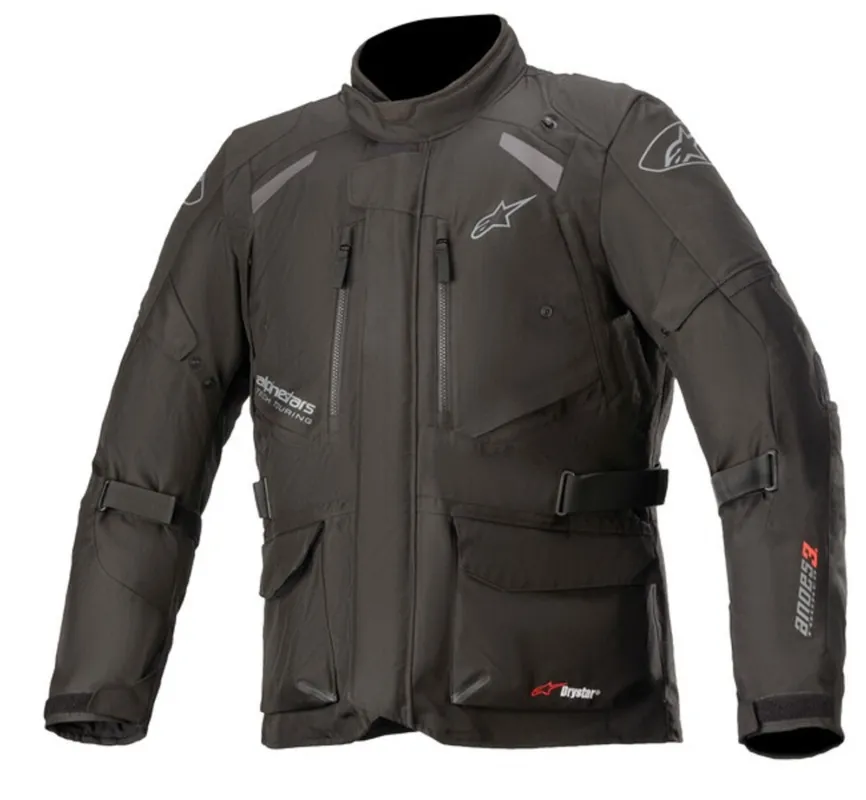 bunda ANDES DRYSTAR, TECH-AIR 5 kompatibilní, ALPINESTARS (černá) - XL Horká Nabídka