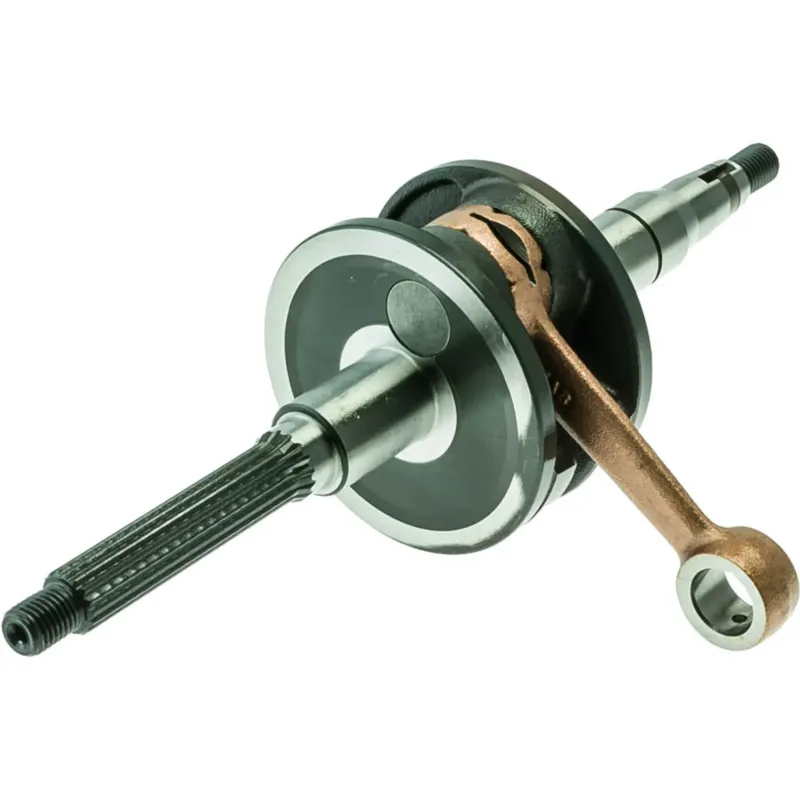 Kliková hřídel, pístní čep 10mm, bez jehlového ložiska, Power Rod Yamaha JOG / Minarelli horizontal Víkendová Akce