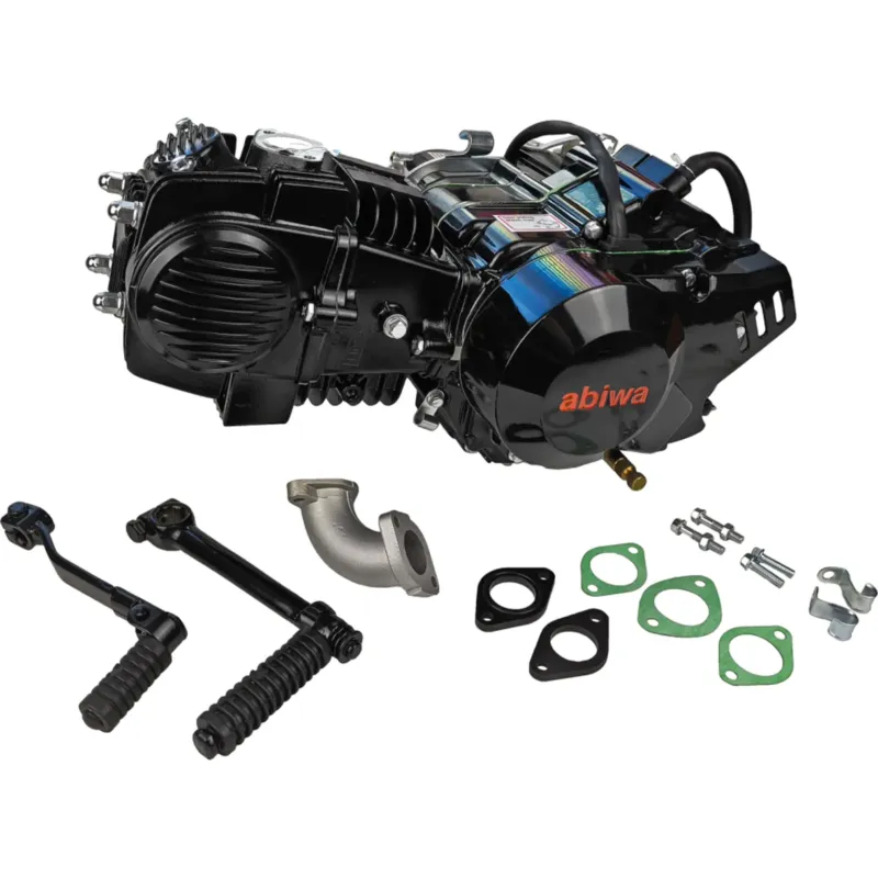 Vysoce Kvalitní Kompletní motor 140cc, manuální 4stupňová převodovka, Abiwa 1P56FMJ 140 4T AC horizontal