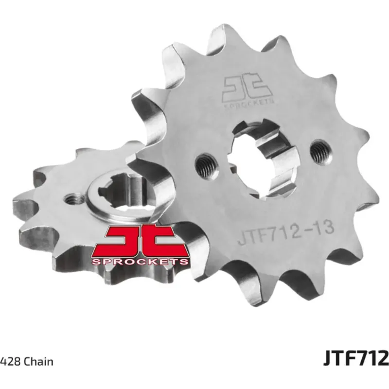 Přední pastorek 428 13 zubů JT Sprockets JTF712 Levný