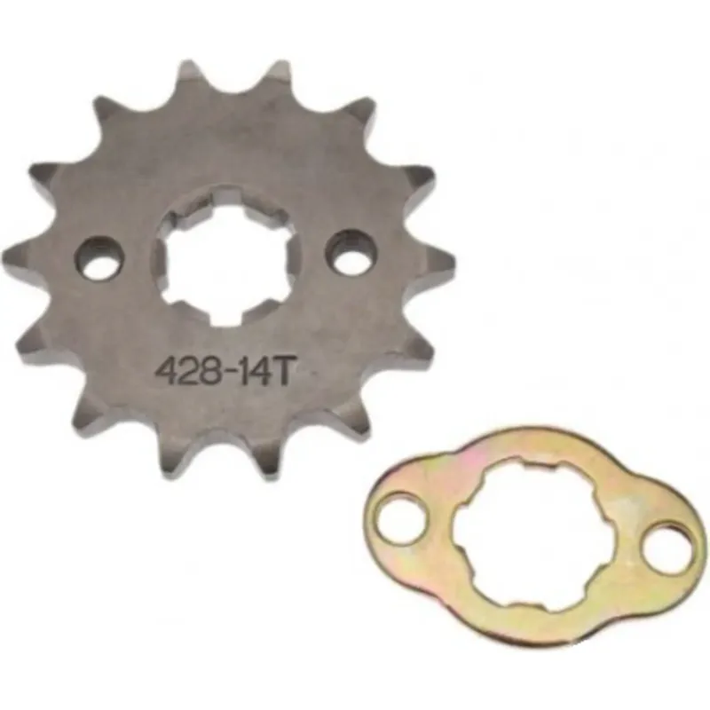 Časově Omezené Přední pastorek 428 14 zubů Yamaha YBR 125