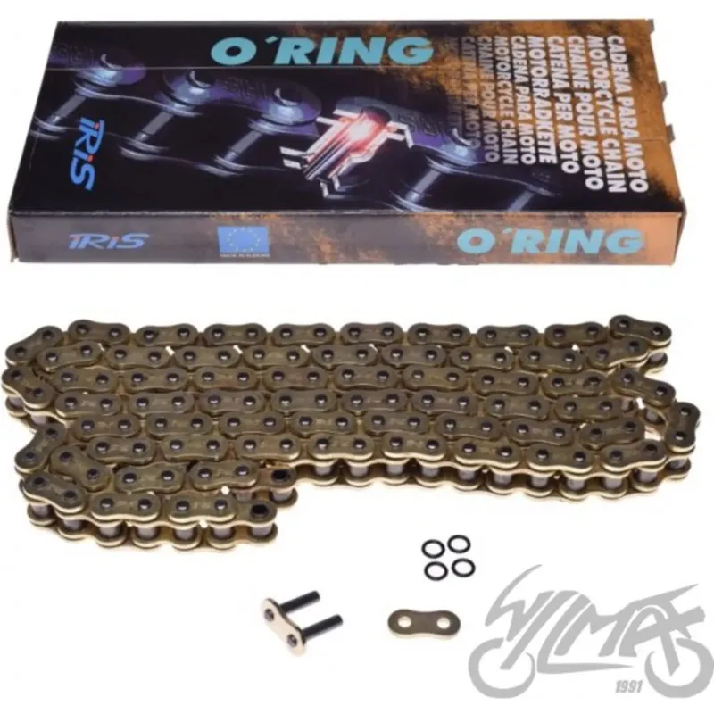 Originální Řetěz pohonu 530 112 článků zlatý IRIS O-RING