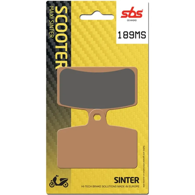 Sleva Sintrované brzdové destičky SBS Sinter Maxi Scooter 189MS