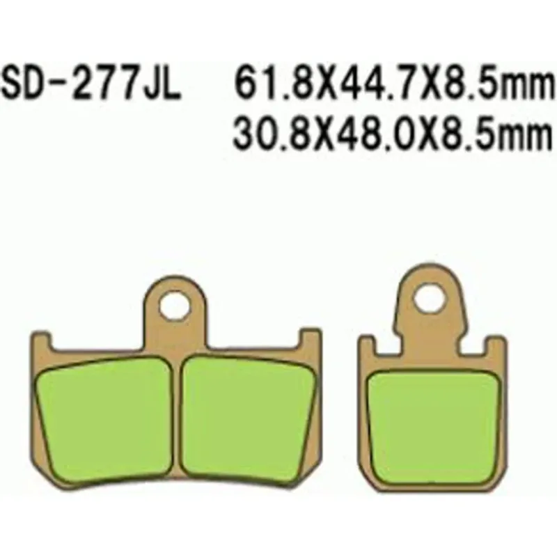 Brzdové destičky Vesrah Organic VD-277RJLXX Must-Have