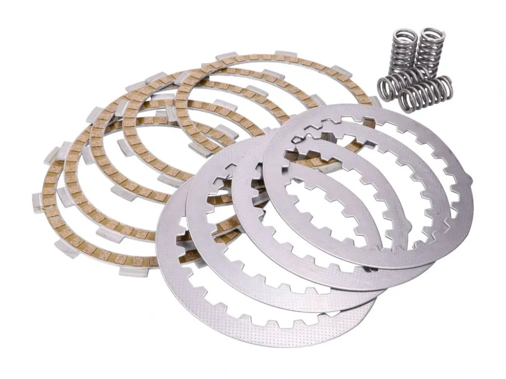 Nová Kolekce Spojková sada lamel a plechů Naraku HDRC Aramid (5 lamel) CPI, Generic, KSR-Moto, Keeway, Minarelli AM6, Motobi, Ride, 1E40MA, 1E40MB