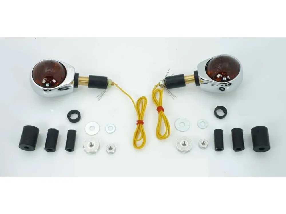 Expresní Doručení Halogenové žárovky do blinkrů 11–22 mm 12 Volt 21 Watt pro Harley, chopper, streetfighter motocykly, veterány, klasické přestavby