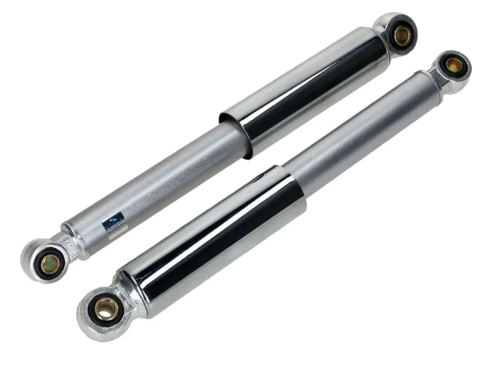 Výhodná Nabídka Tlumič pérování chrom 310mm 10mm pro Puch Maxi S, Zündapp, Kreidler, Hercules, DK