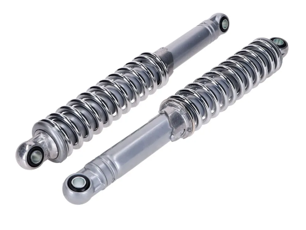 Nakupujte Hned Tlumič pérování IMCA chrom 320 mm nastavitelný 10 mm 8 mm pro Zündapp, Hercules, Kreidler, Puch moped, moped