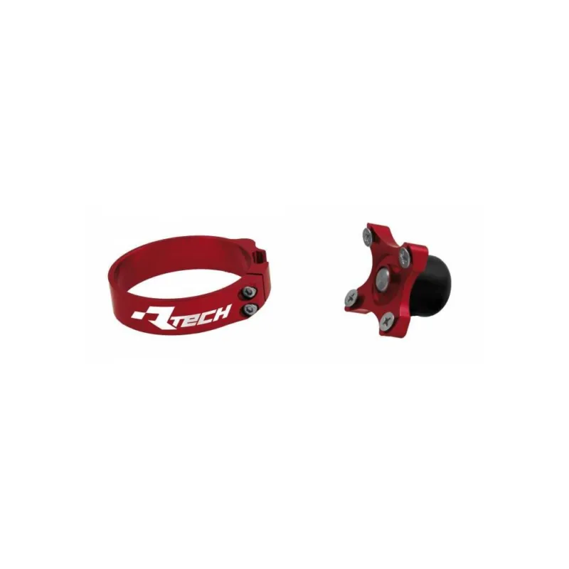Novinka Lift control - pomocník startu na vidlici SHOWA - vnější průměr 57 mm (250-450 CRF/KXF/YZF), RTECH (červený)