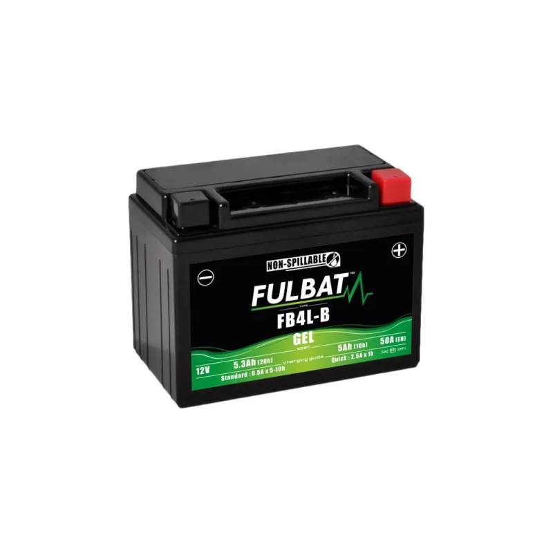 Gelová baterie FULBAT FB4L-B GEL (High Capacity) (YB4L-B GEL) Nakupujte Hned
