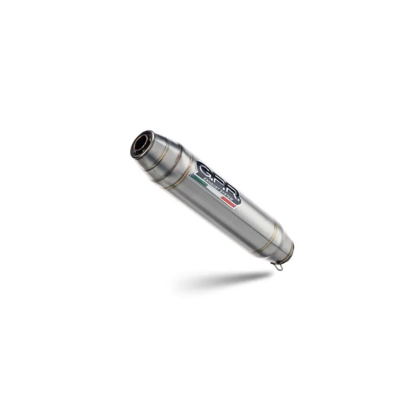 Nakupujte Hned Slip-on exhaust GPR DEEPTONE MV.12.DE Brushed Stainless steel including removable db killer and link pipe