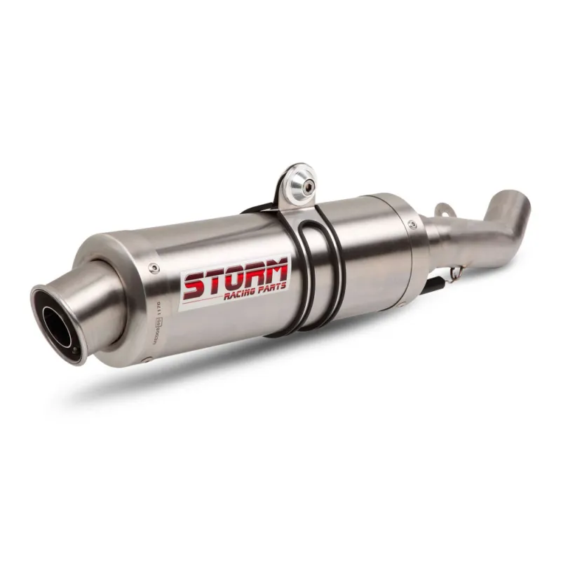 Originální 2 koncovky výfuku STORM GP AT.016.LXS Nerez