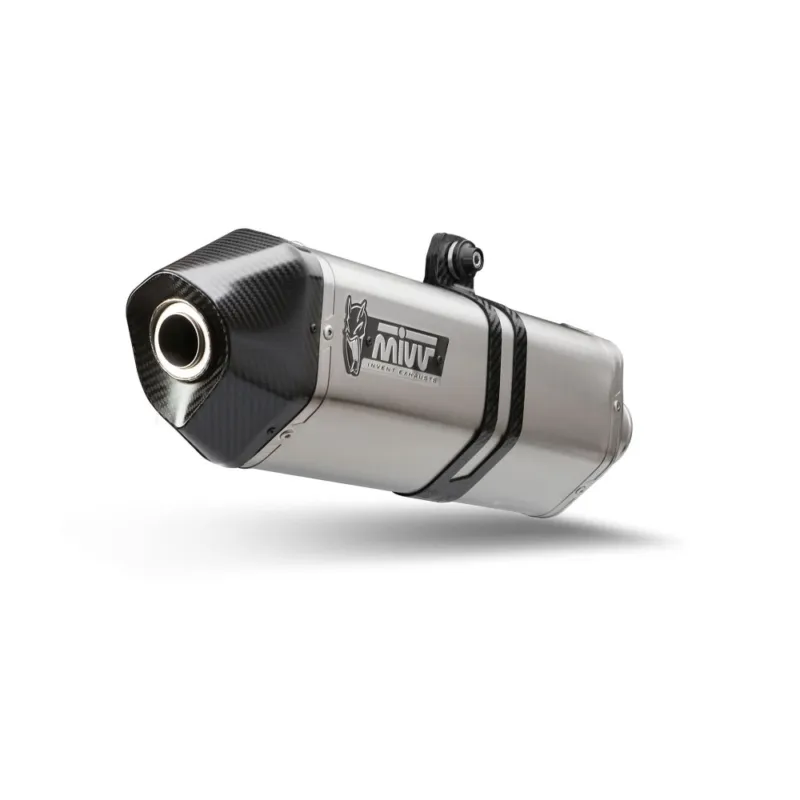 Koncovka výfuku MIVV SPEED EDGE B.028.LRX Nerez / Karbonové víčko Vysoce Kvalitní