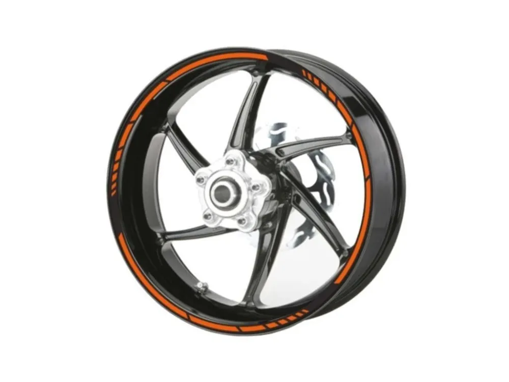 proužky na ráfky MOTOGRAFIX RACING ORANŽOVÁ Kód 7410/L18 Sleva